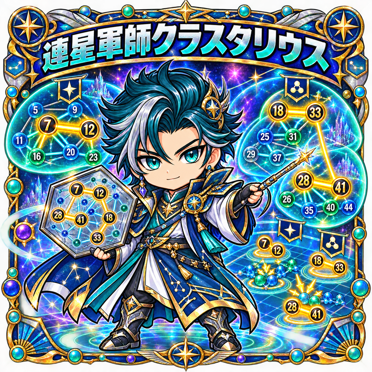 連星軍師クラスタリウス